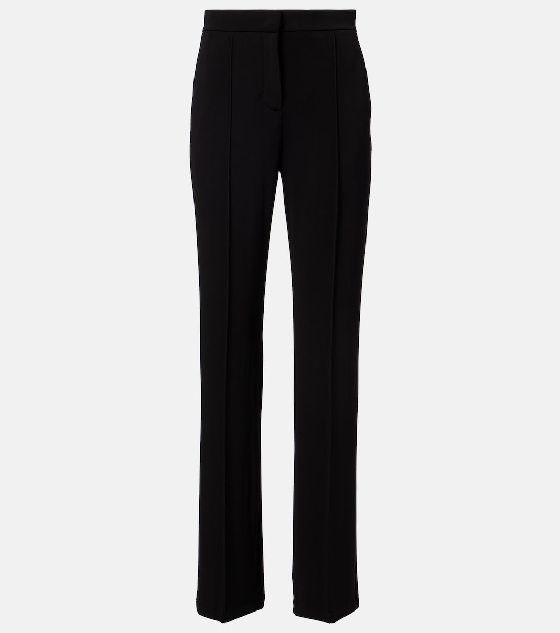 Gerade High-Rise-Hose Dinda aus Jersey | Max Mara