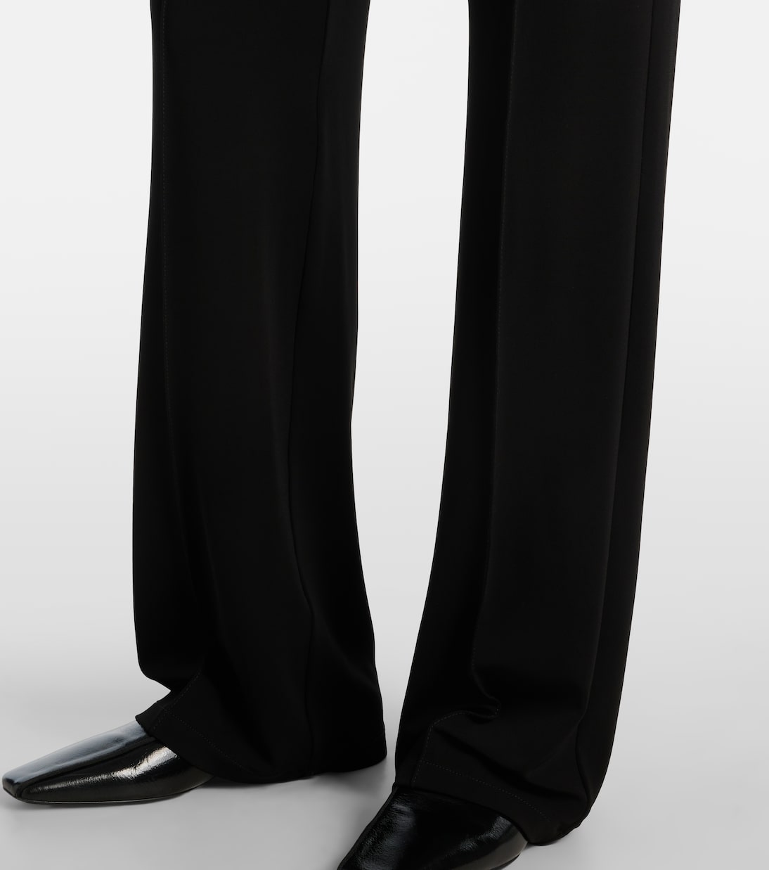 Gerade High-Rise-Hose Dinda aus Jersey | Max Mara