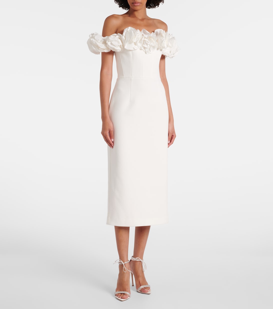 Bridal Off-Shoulder-Minikleid | Rebecca Vallance