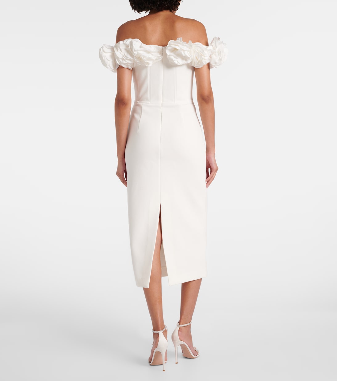 Bridal Off-Shoulder-Minikleid | Rebecca Vallance