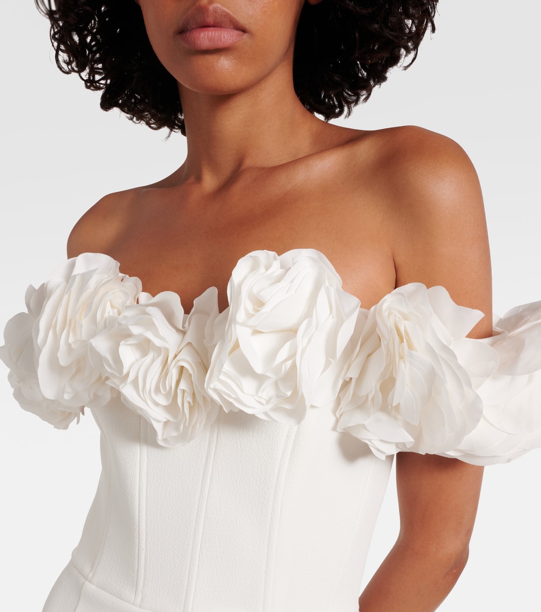 Bridal Off-Shoulder-Minikleid | Rebecca Vallance