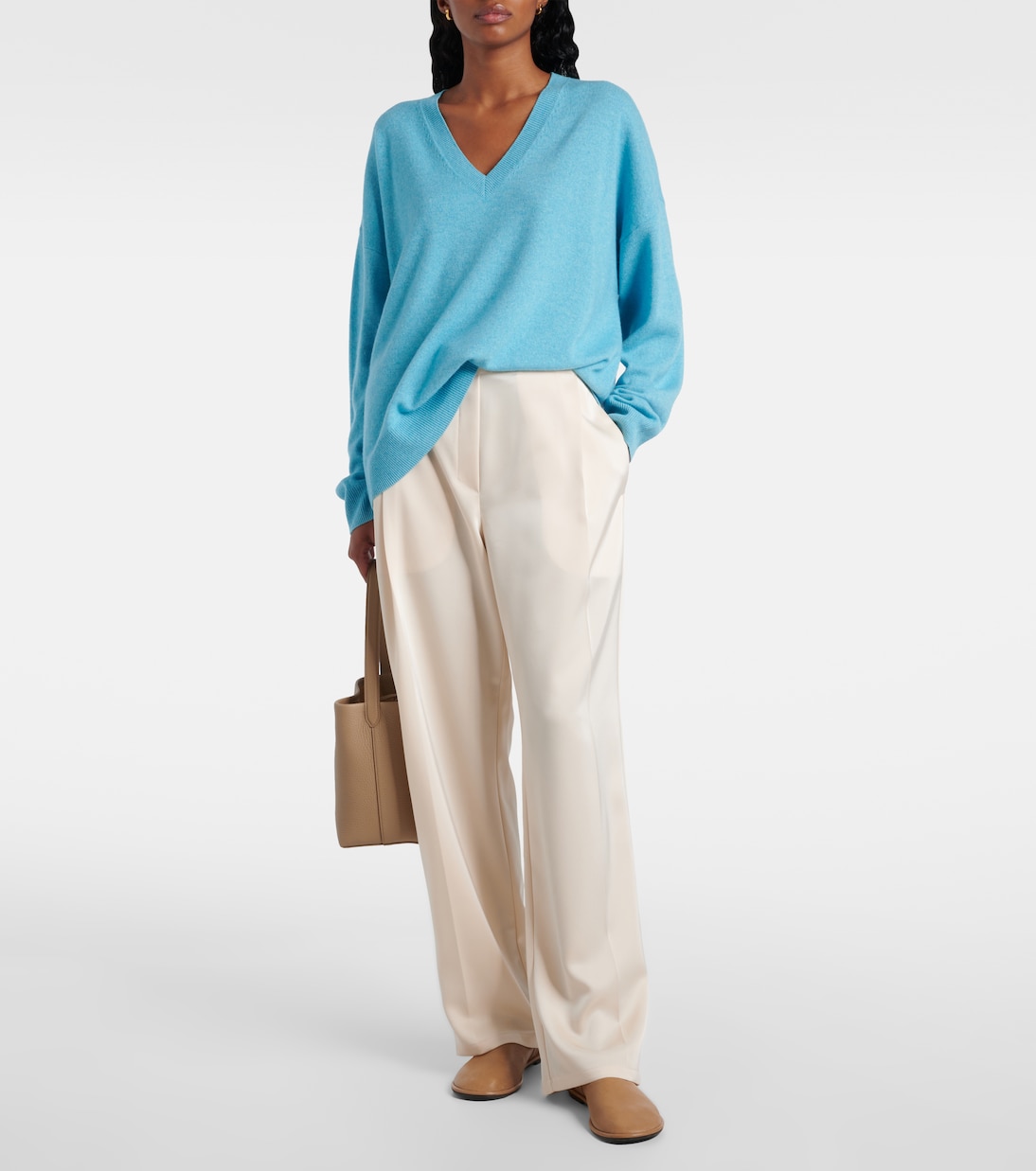 Pull Zoe en laine et cachemire mélangés | Leset