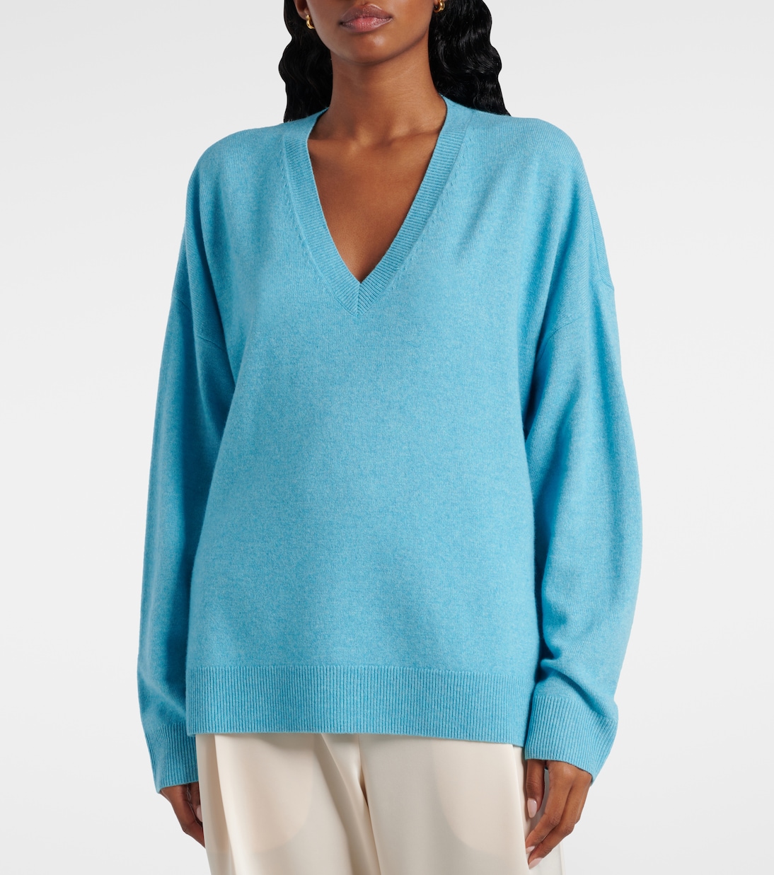 Pull Zoe en laine et cachemire mélangés | Leset