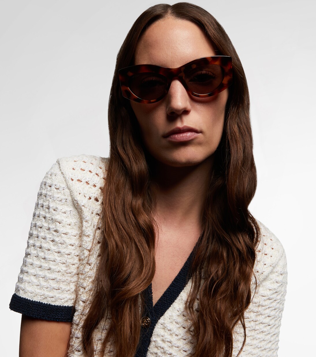 Interlocking G cat-eye sunglasses | Gucci