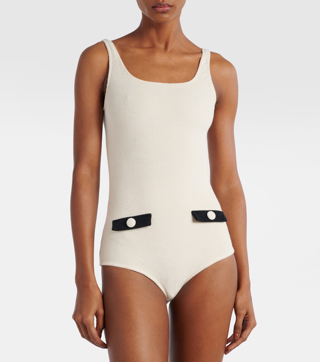 Badeanzug aus Frottee | Adriana Degreas