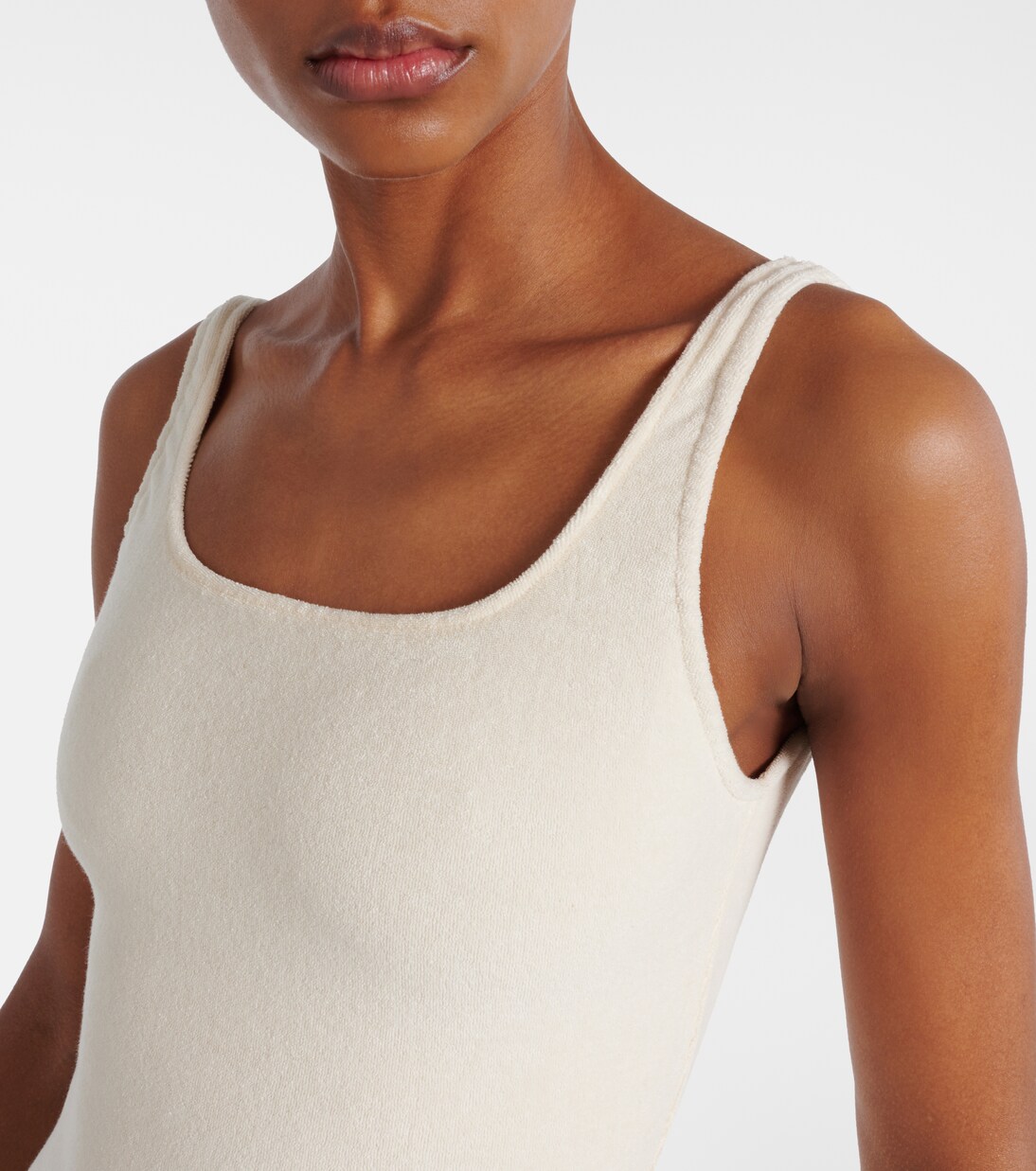 Badeanzug aus Frottee | Adriana Degreas