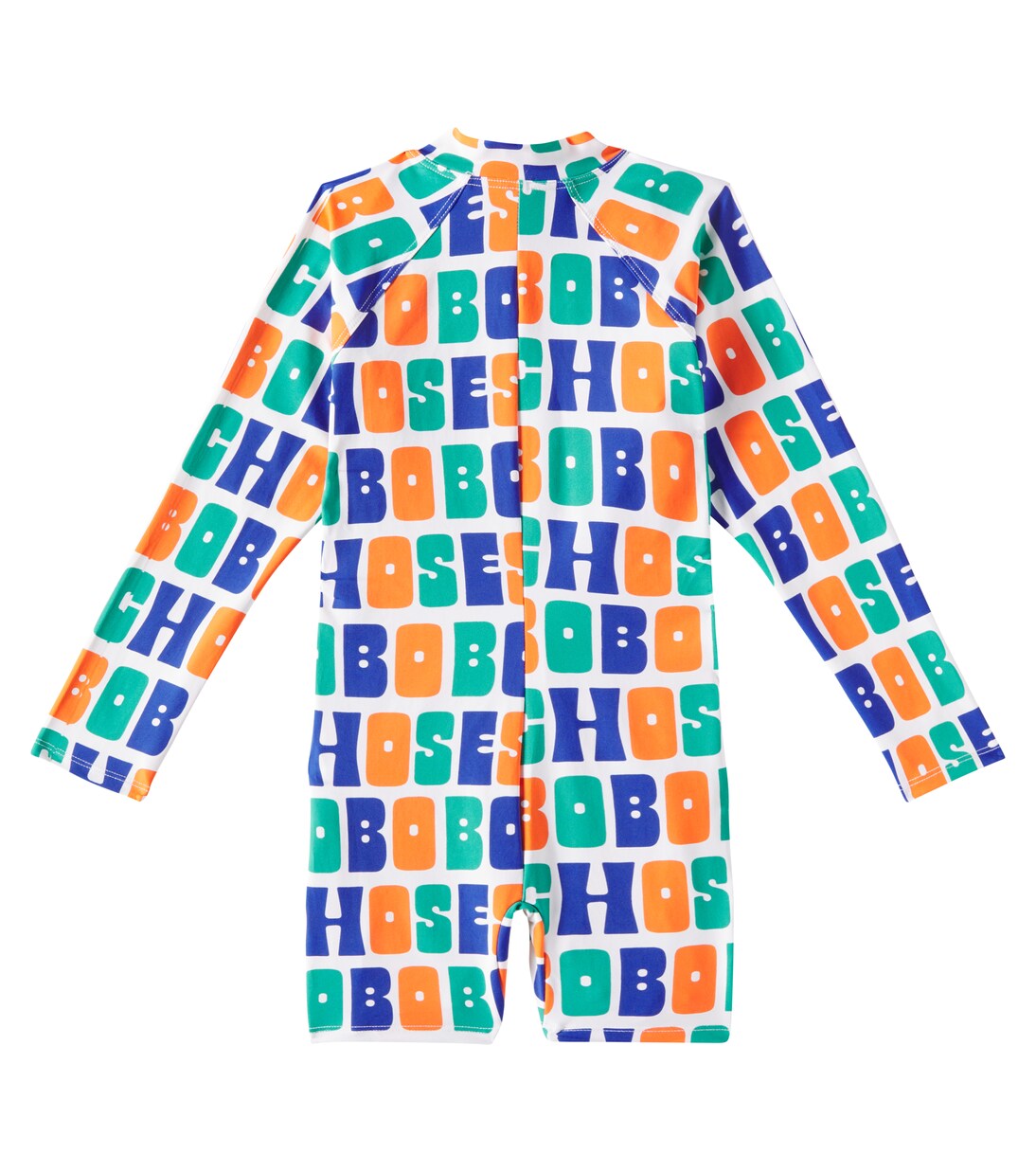 Logo printed rashguard swimsuit | Bobo Choses