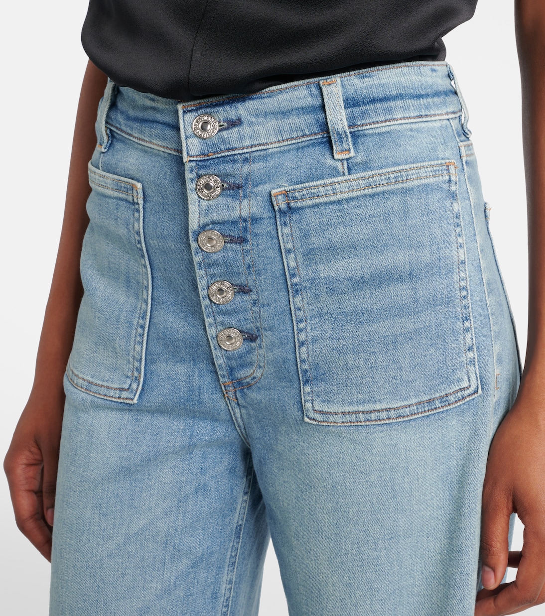 Jean flare Lyra Patch Pocket | Citizens of Humanity