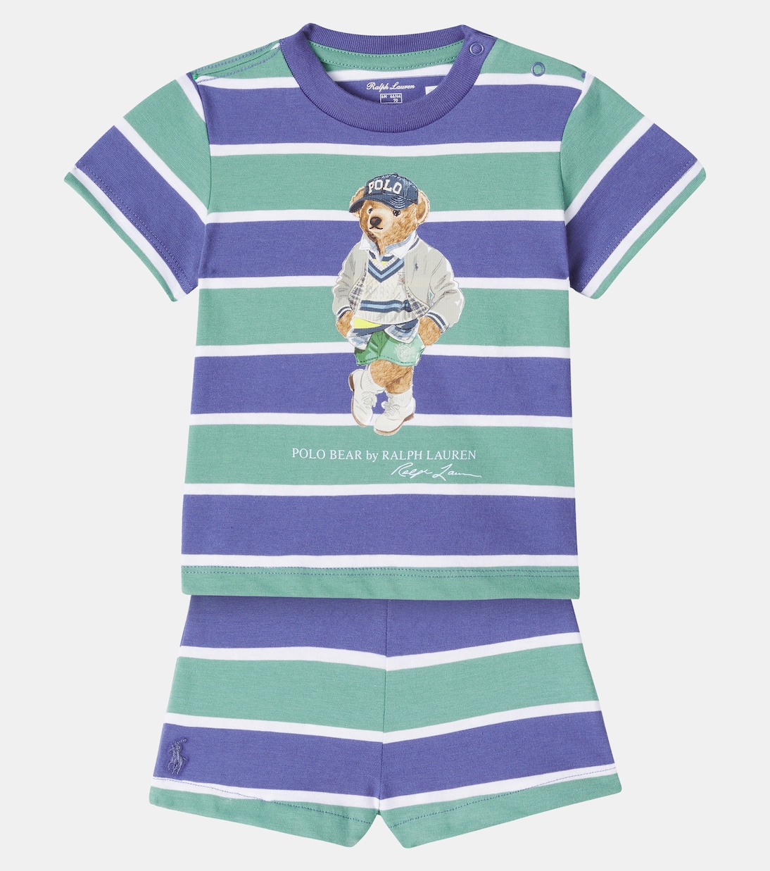 유아 - Polo Bear 티셔츠 & 쇼츠 세트 | Polo Ralph Lauren Kids