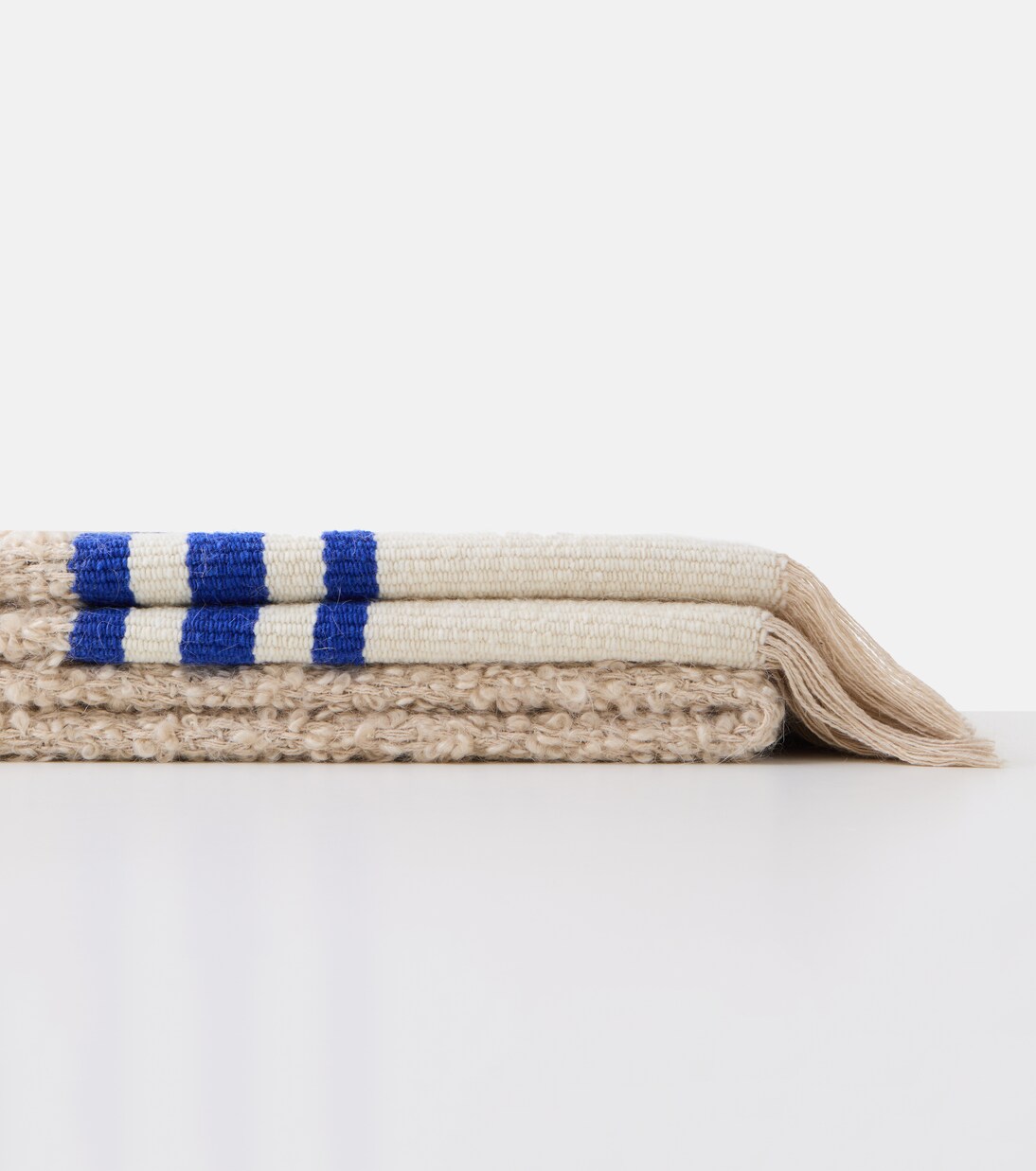 Distinto mohair-blend throw | The House of Lyria