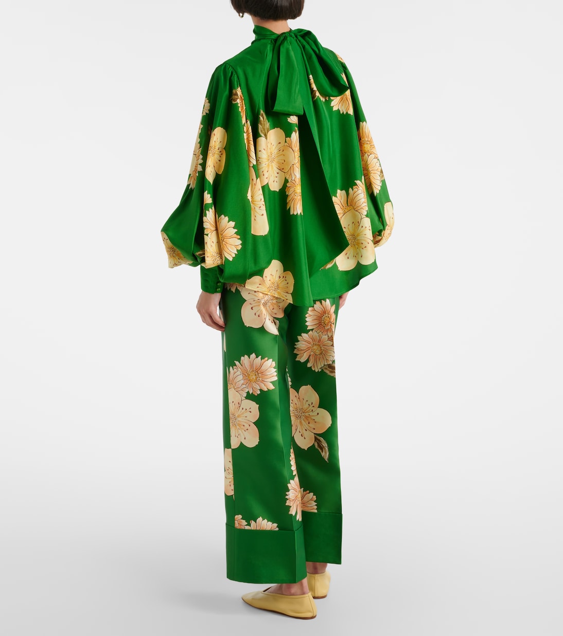 Bluse Sage aus Seide | Alémais