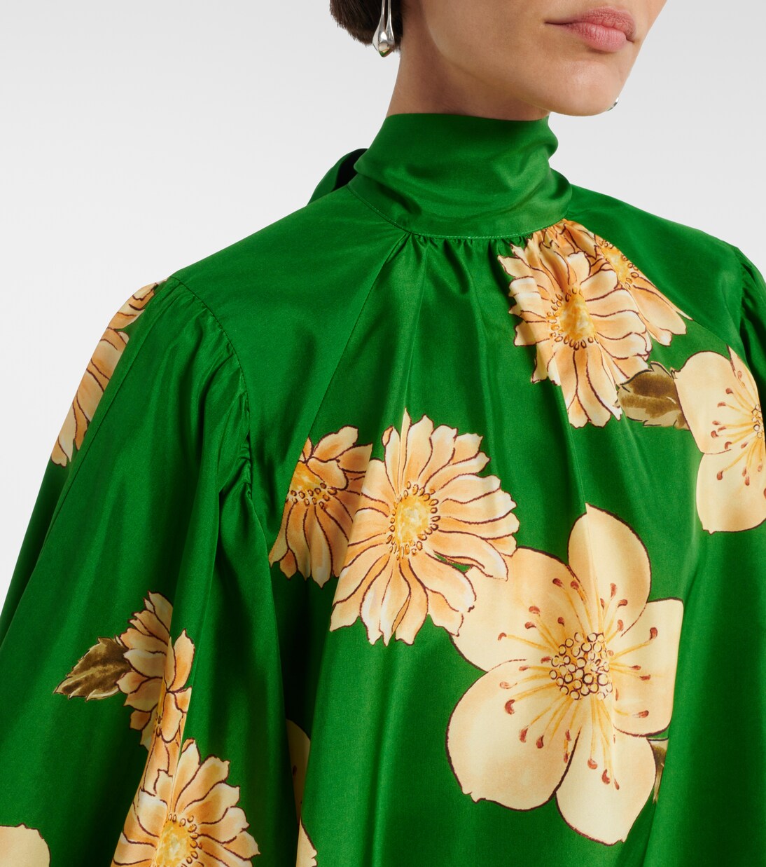 Bluse Sage aus Seide | Alémais