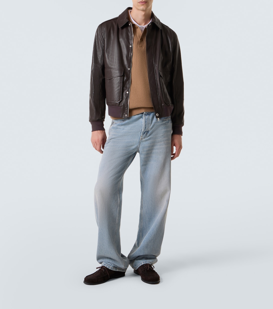 Wool and cashmere polo sweater | Lardini