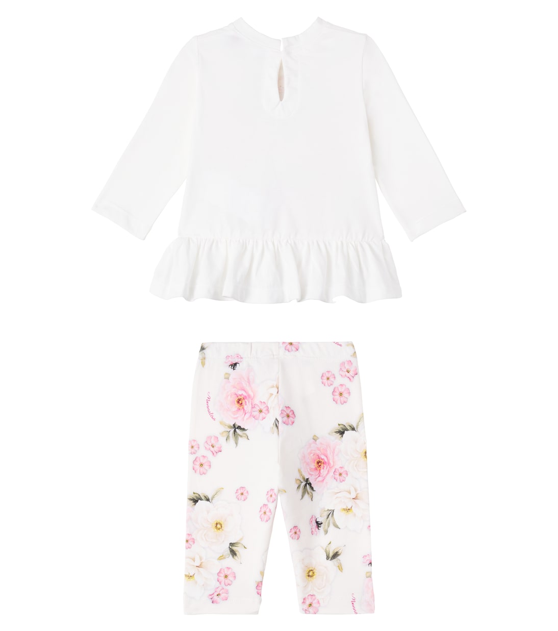 Bébé – Ensemble top et legging en coton | Monnalisa