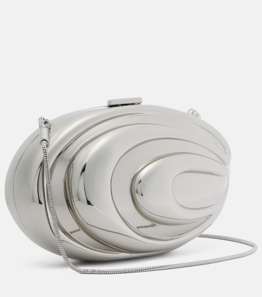 Inez metallic clutch | Simkhai