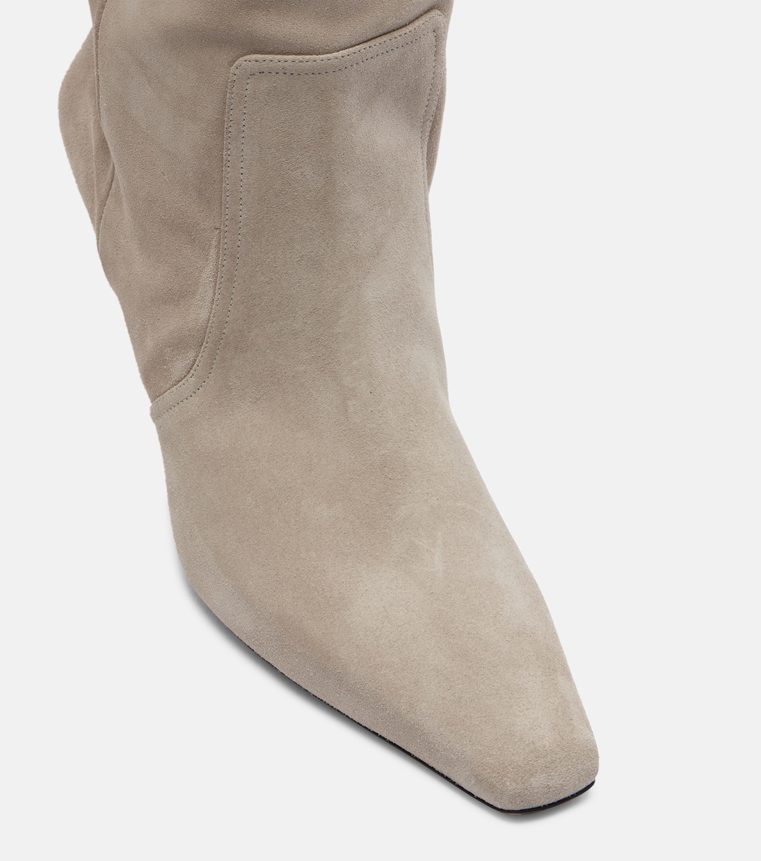 Bettina 75 knee-high suede boots | Paris Texas