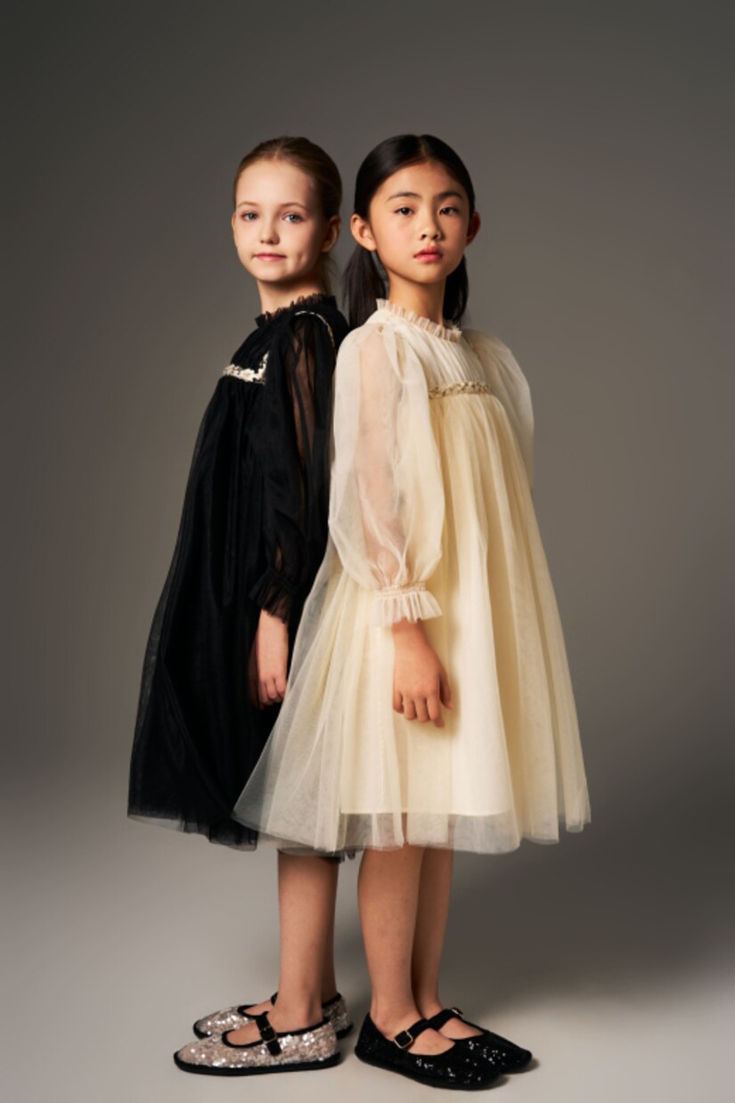 Vestido Kate de tul bordado | C'era Una Volta