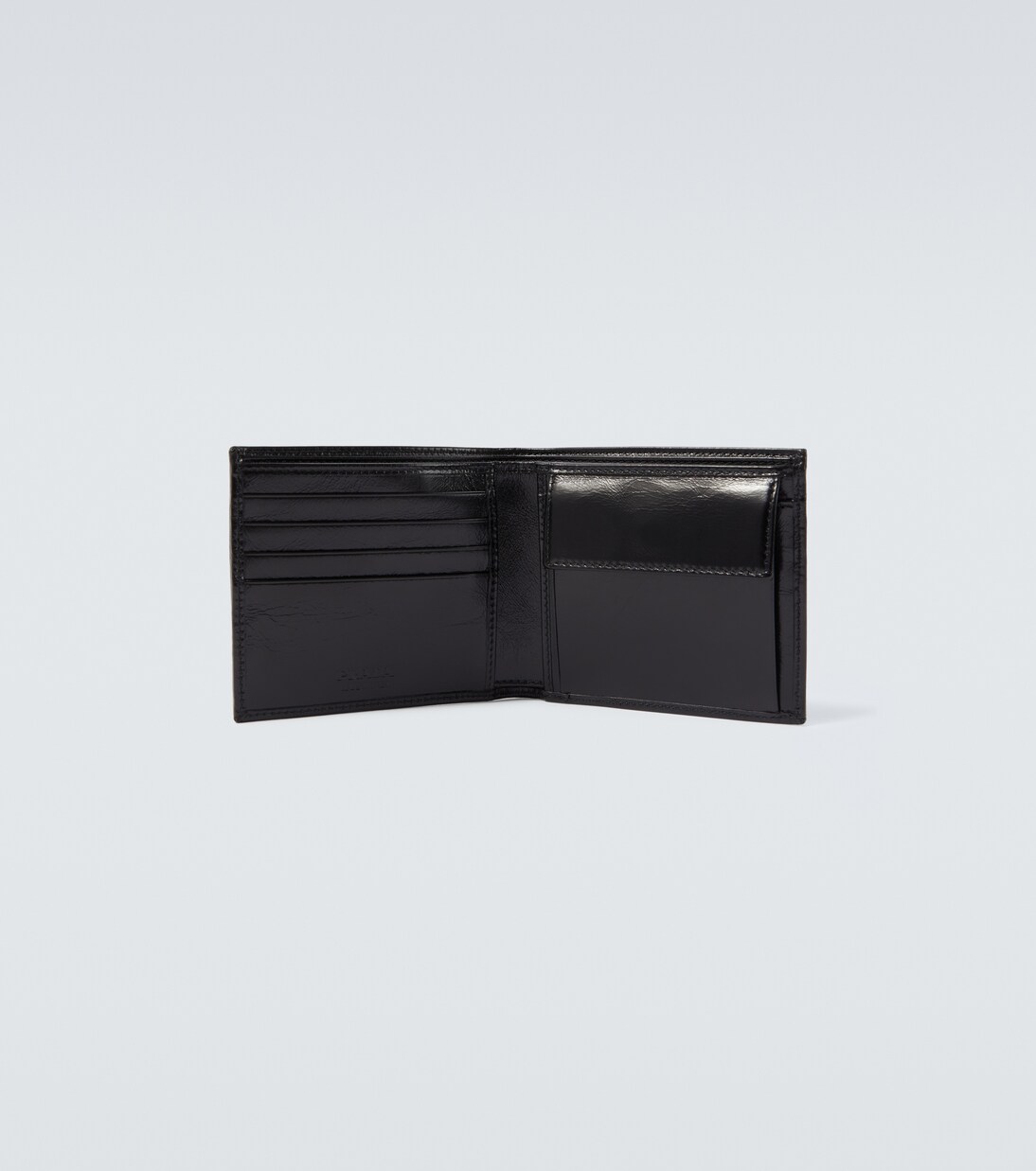 Logo leather wallet | Prada