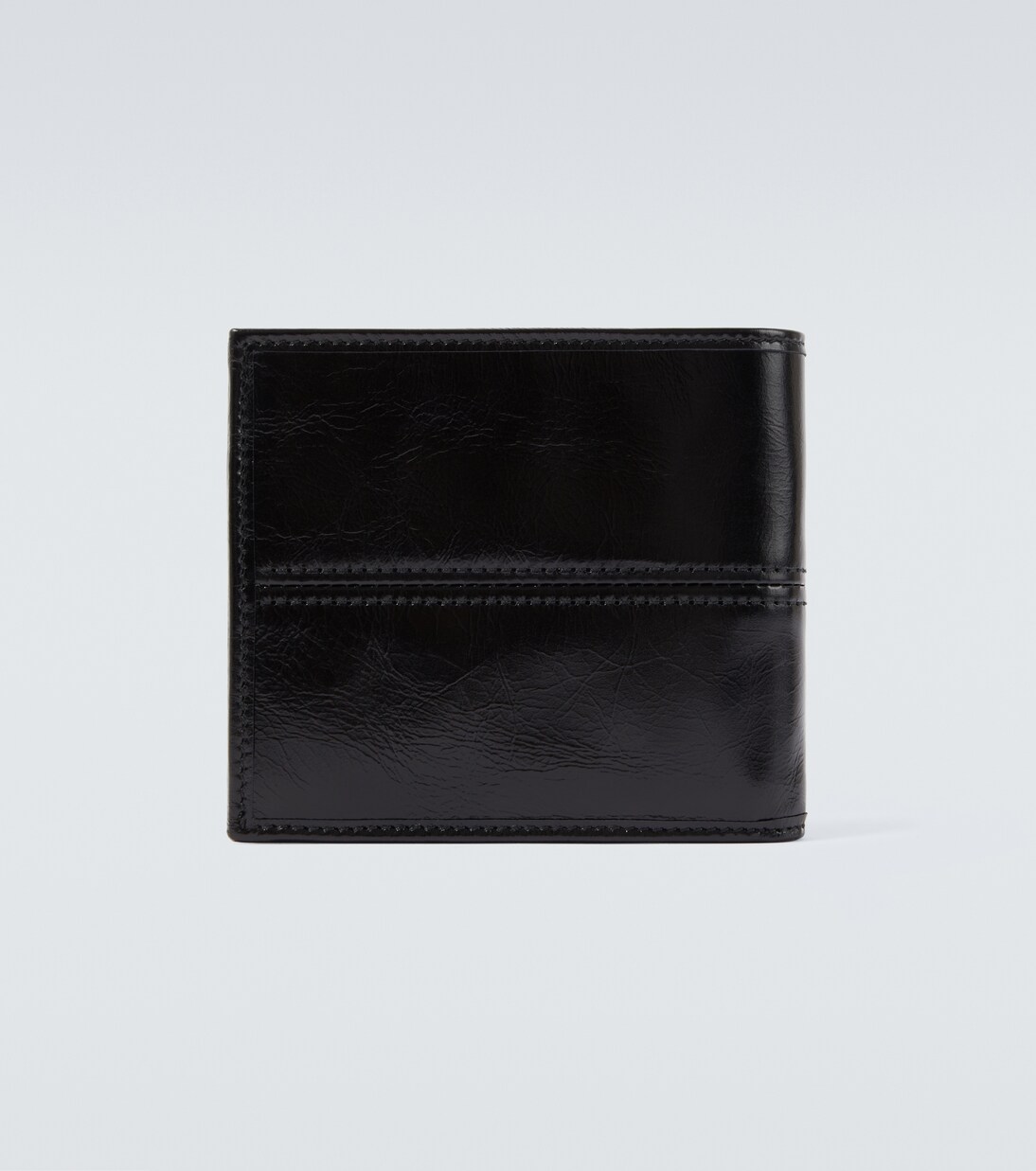 Logo leather wallet | Prada