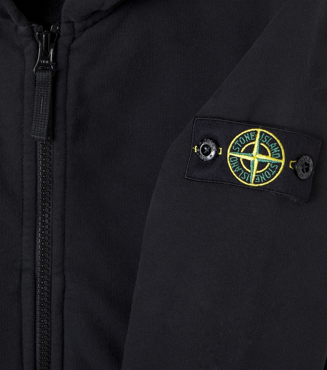 Sweat-shirt à capuche en coton | Stone Island Junior