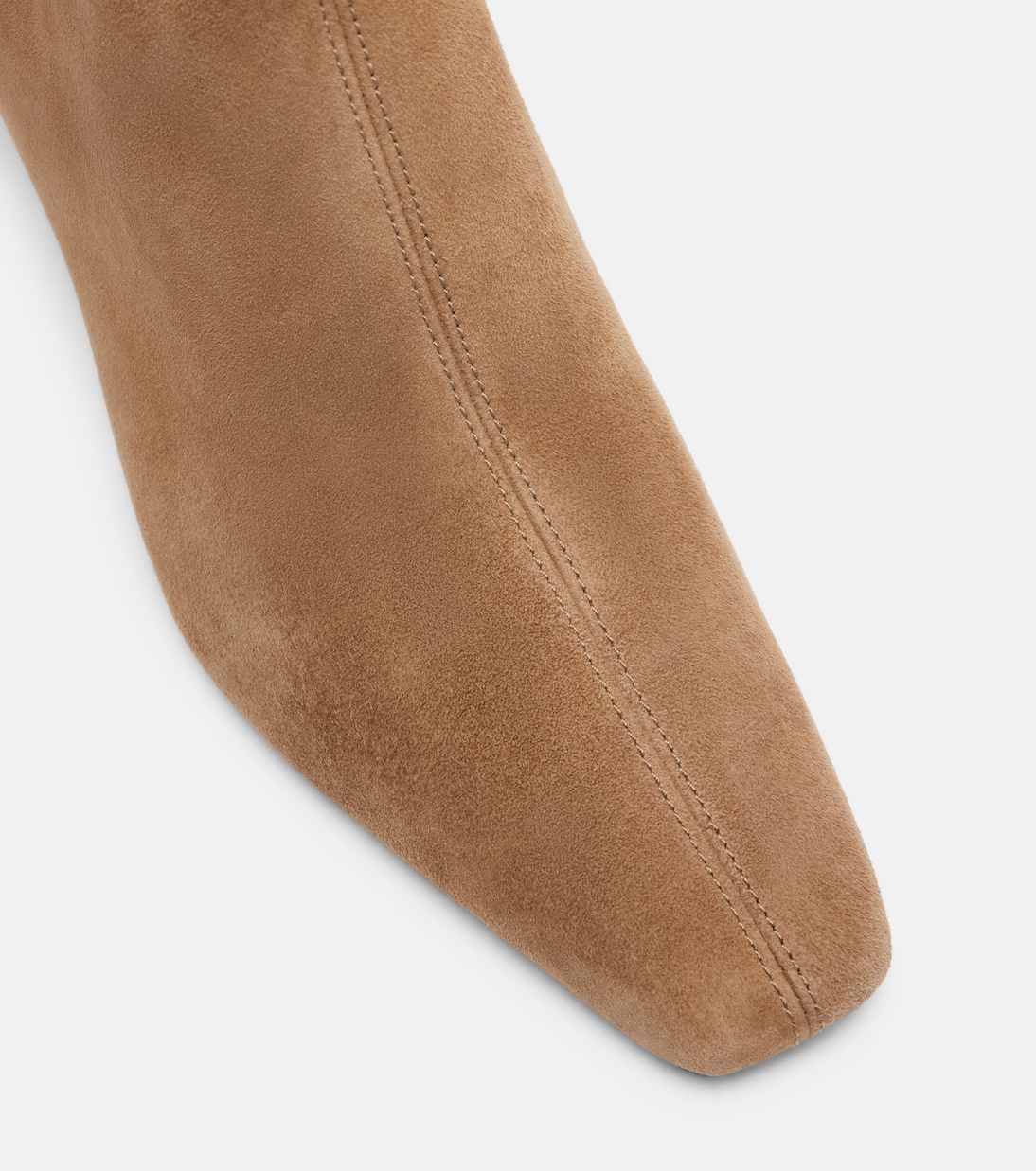 Georgia T Monogram suede ankle boots | Tory Burch