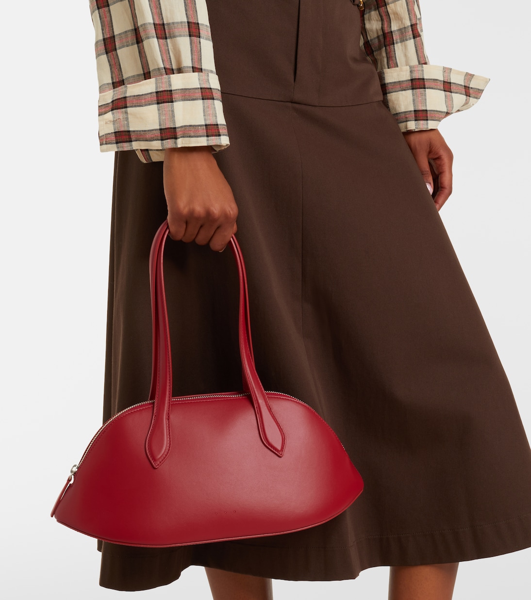 Cosmo Medium leather bowling bag | Aesther Ekme