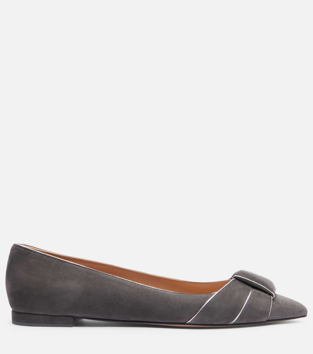 Ballerinas aus Veloursleder | Gianvito Rossi