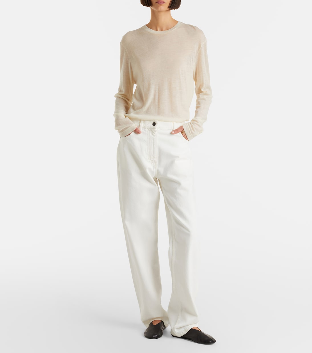 Burty straight jeans | The Row