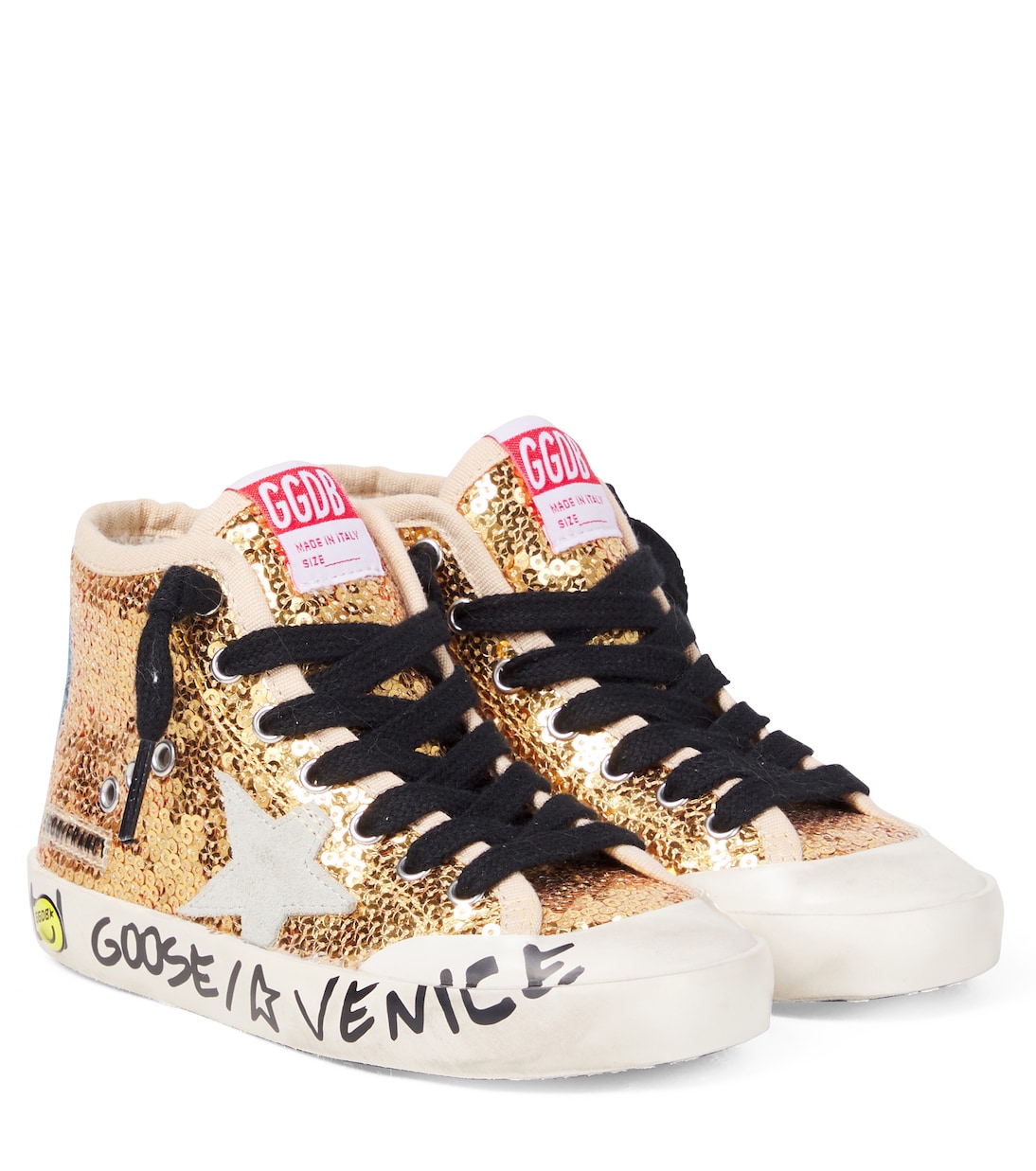 Francy Penstar sequined sneakers | Golden Goose Kids