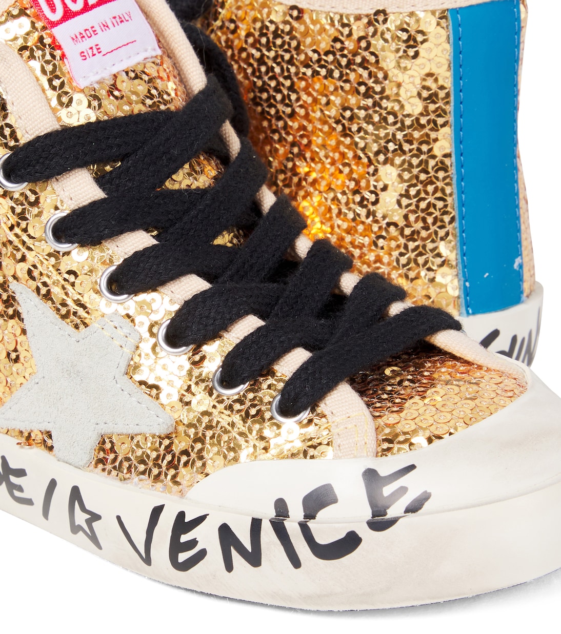 Francy Penstar sequined sneakers | Golden Goose Kids