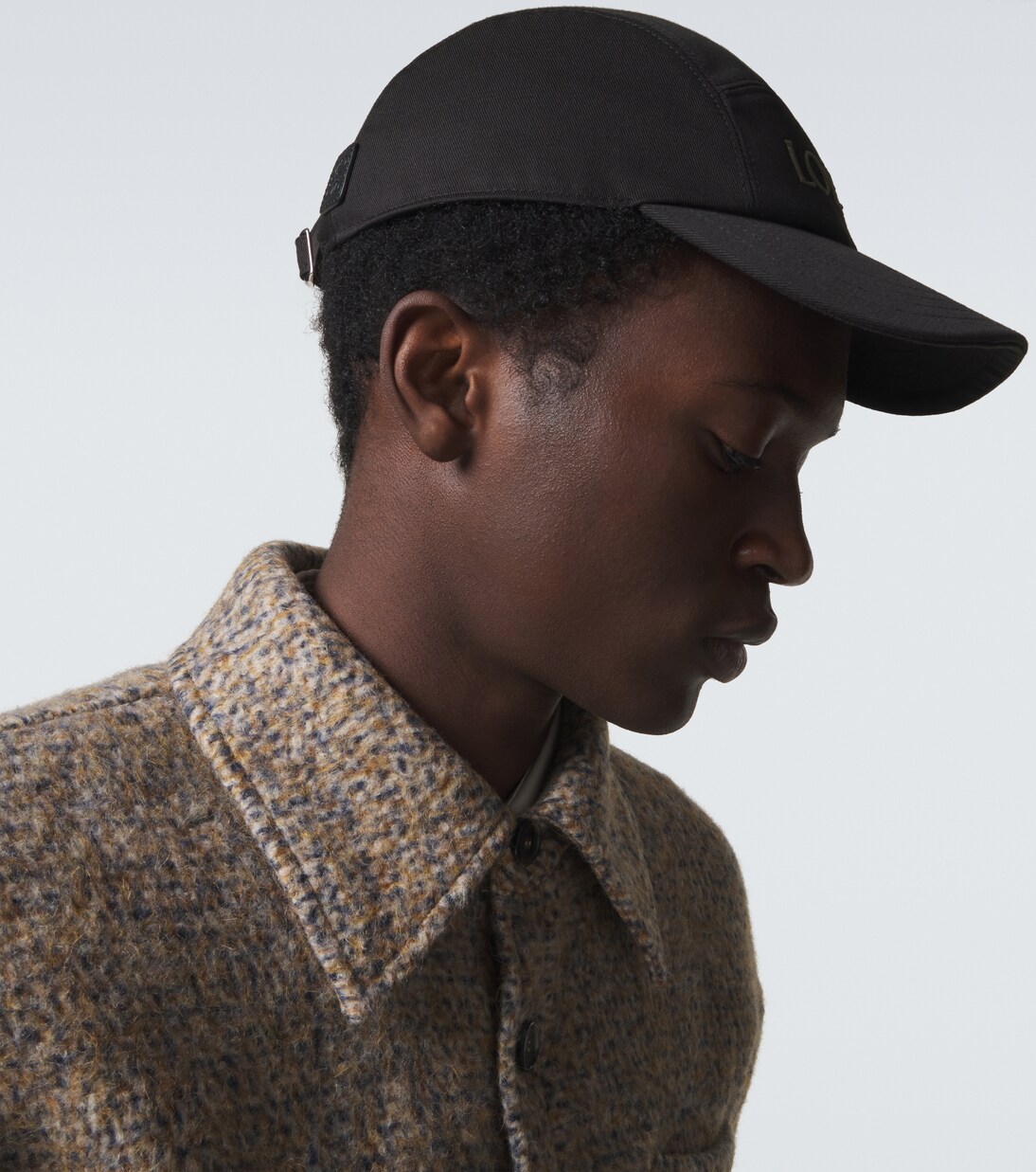 Logo cotton drill baseball cap | Loewe