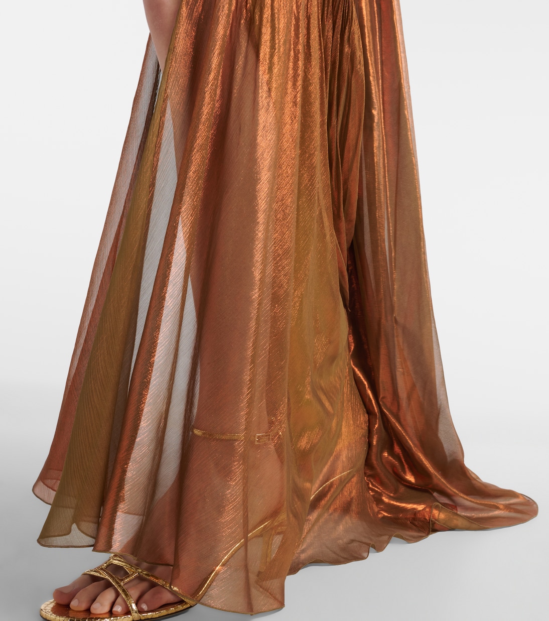 Robe longue en soie | Maria Lucia Hohan