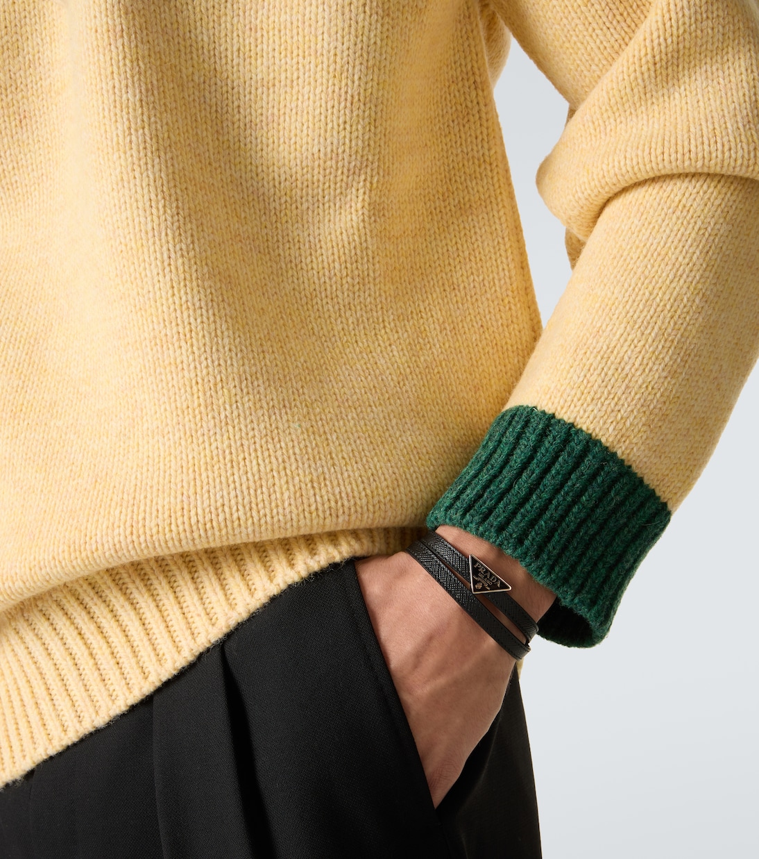 Armband aus Saffiano-Leder | Prada