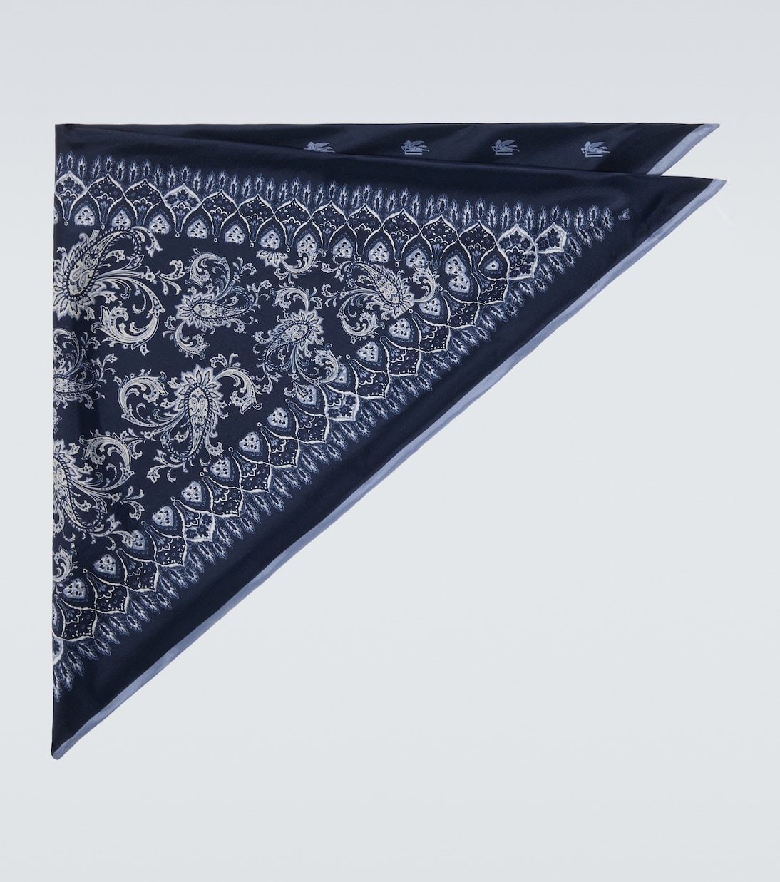 Paisley silk pocket square | Etro
