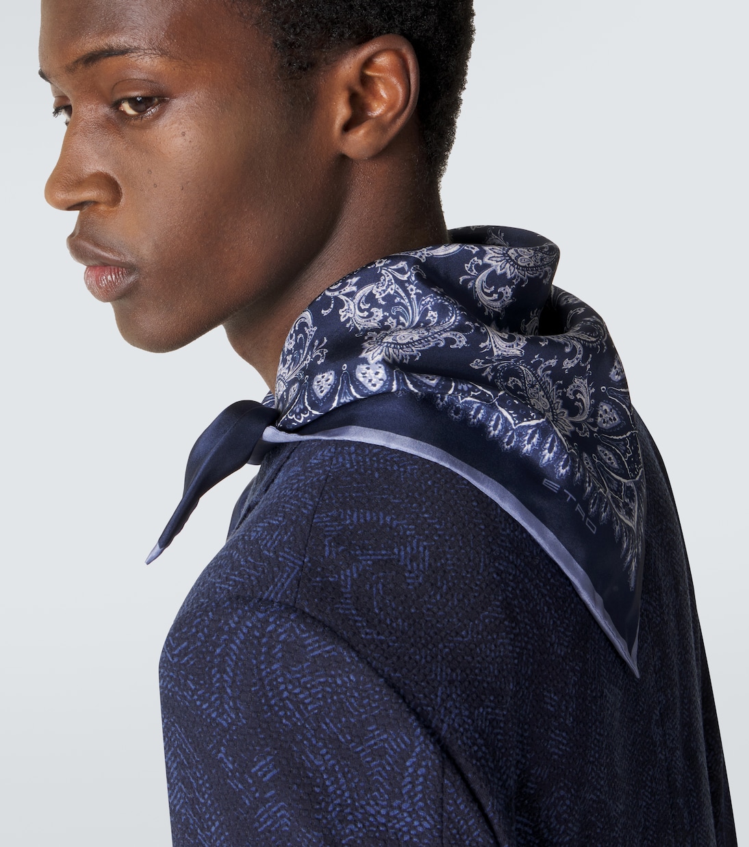 Paisley silk pocket square | Etro