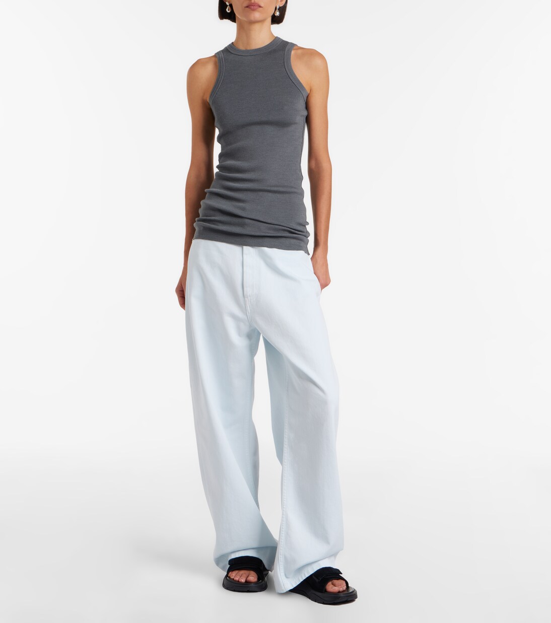 Wide-leg jeans | Phoebe Philo