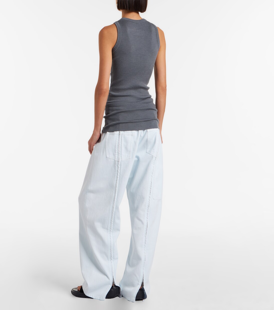 Wide-leg jeans | Phoebe Philo