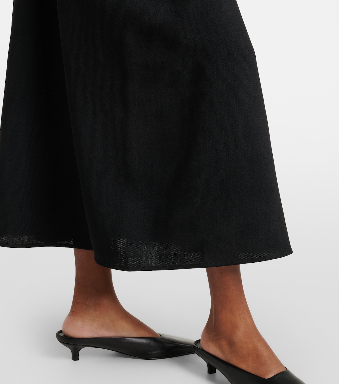 Maxikleid aus Wolle | Toteme