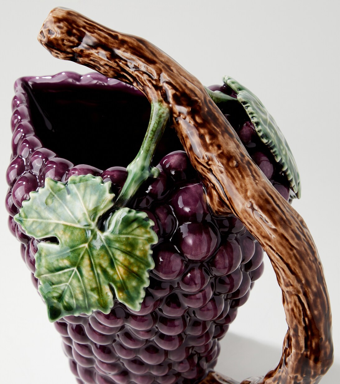 Grapes earthenware jug | Bordallo Pinheiro