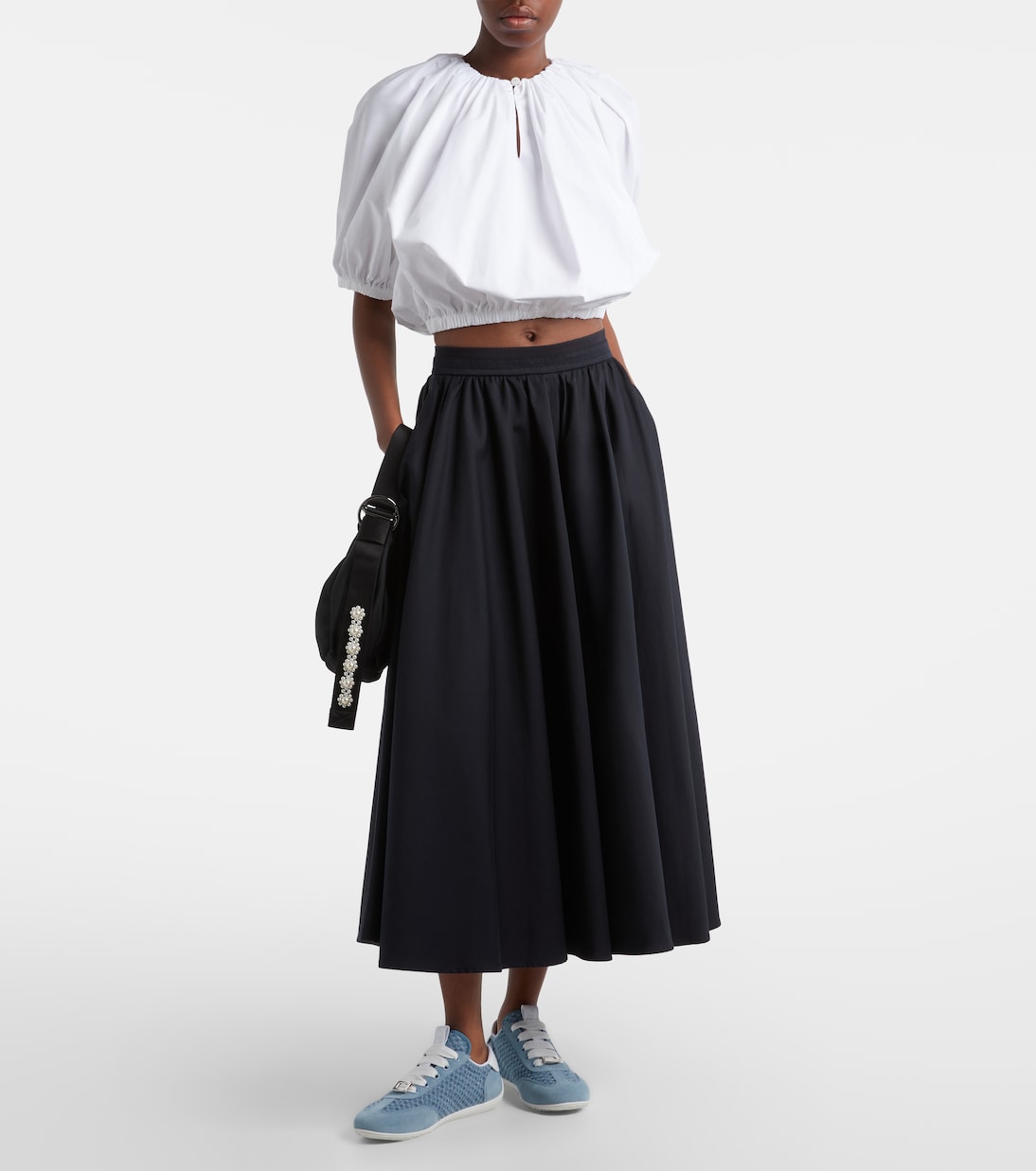 Sneakers Viv' mit Veloursleder | Roger Vivier