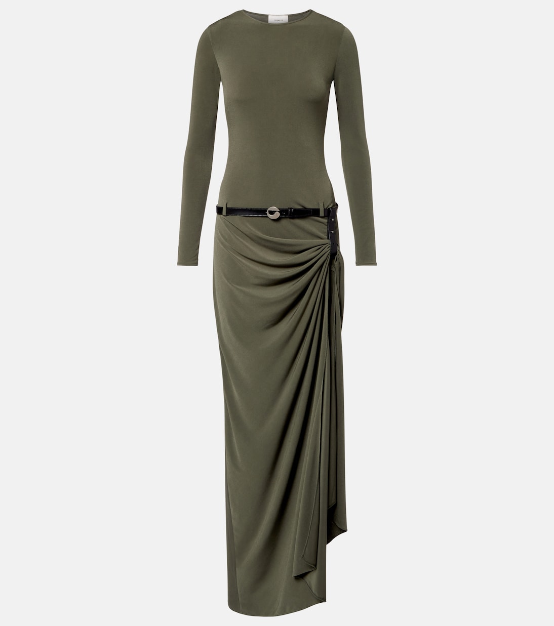 Suspended draped jersey gown | Coperni