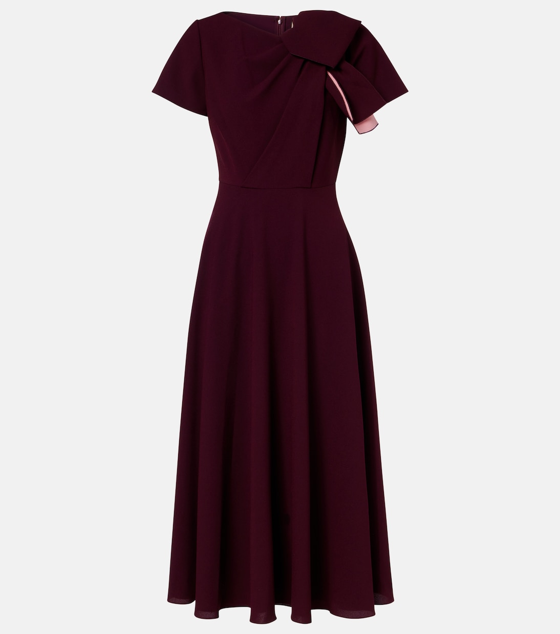 Abito midi Luna in crêpe | Roksanda