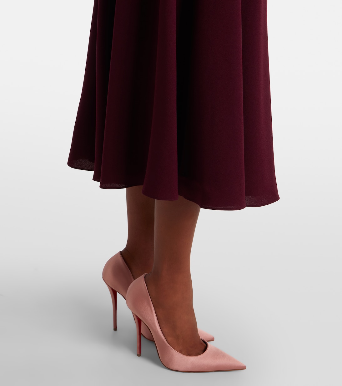 Abito midi Luna in crêpe | Roksanda