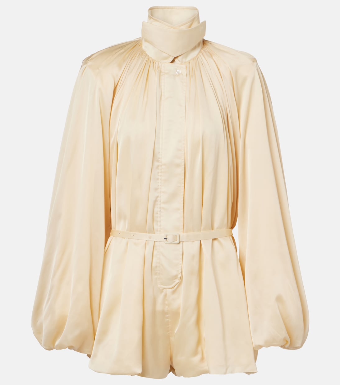 Satin playsuit | Rotate