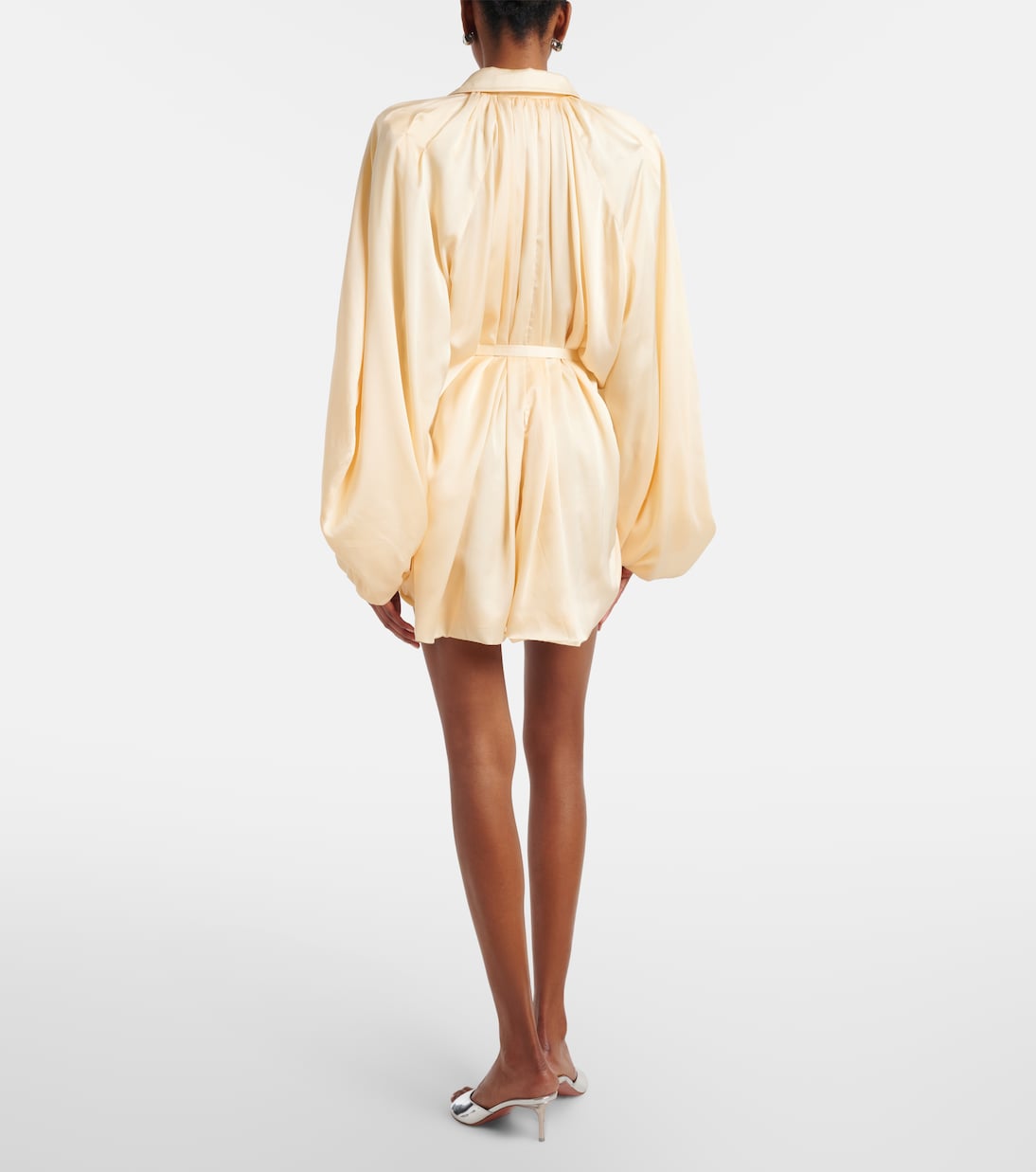 Satin playsuit | Rotate