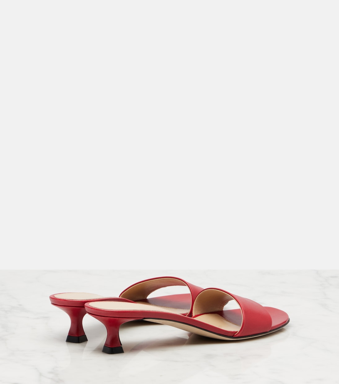 Combo leather slides | The Row