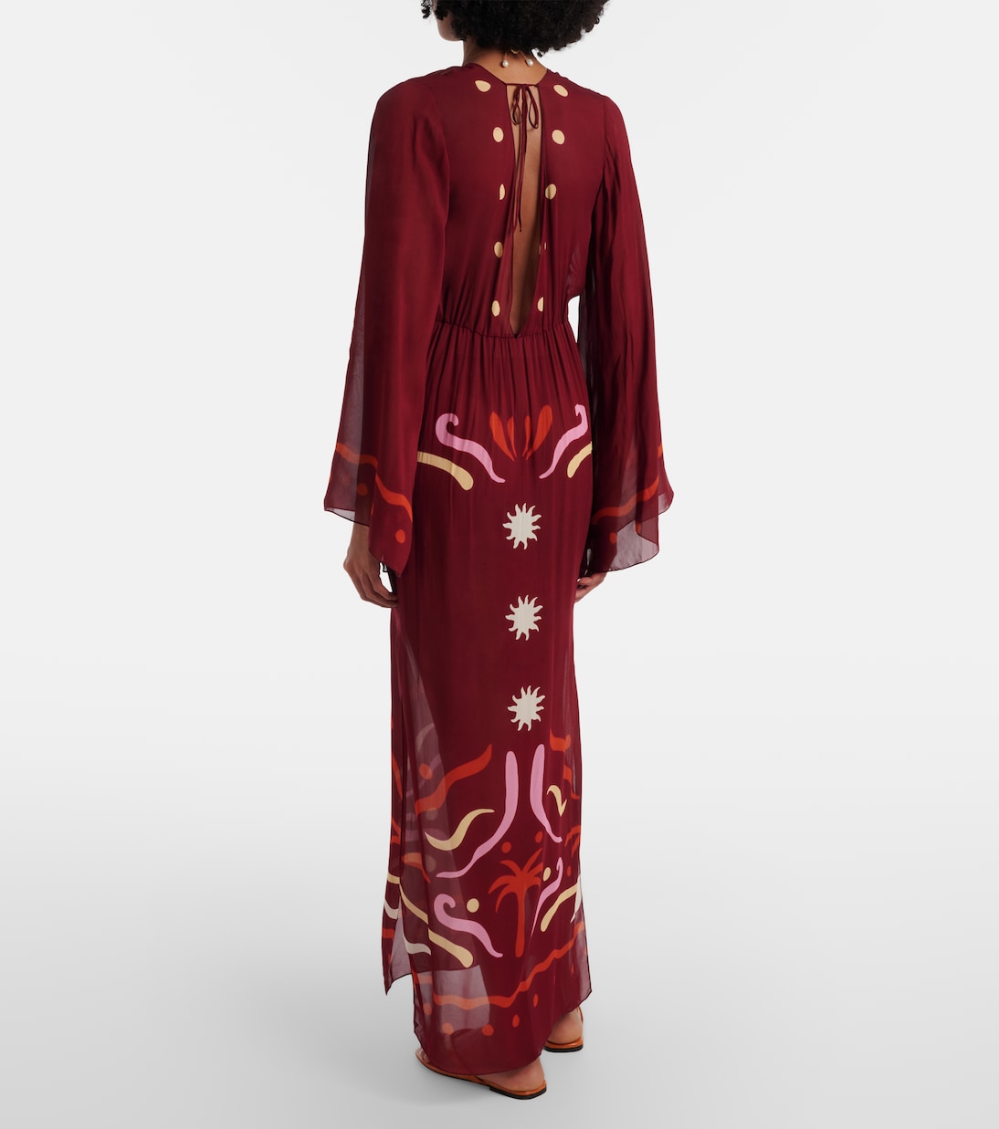 Odele printed maxi dress | Cala de la Cruz