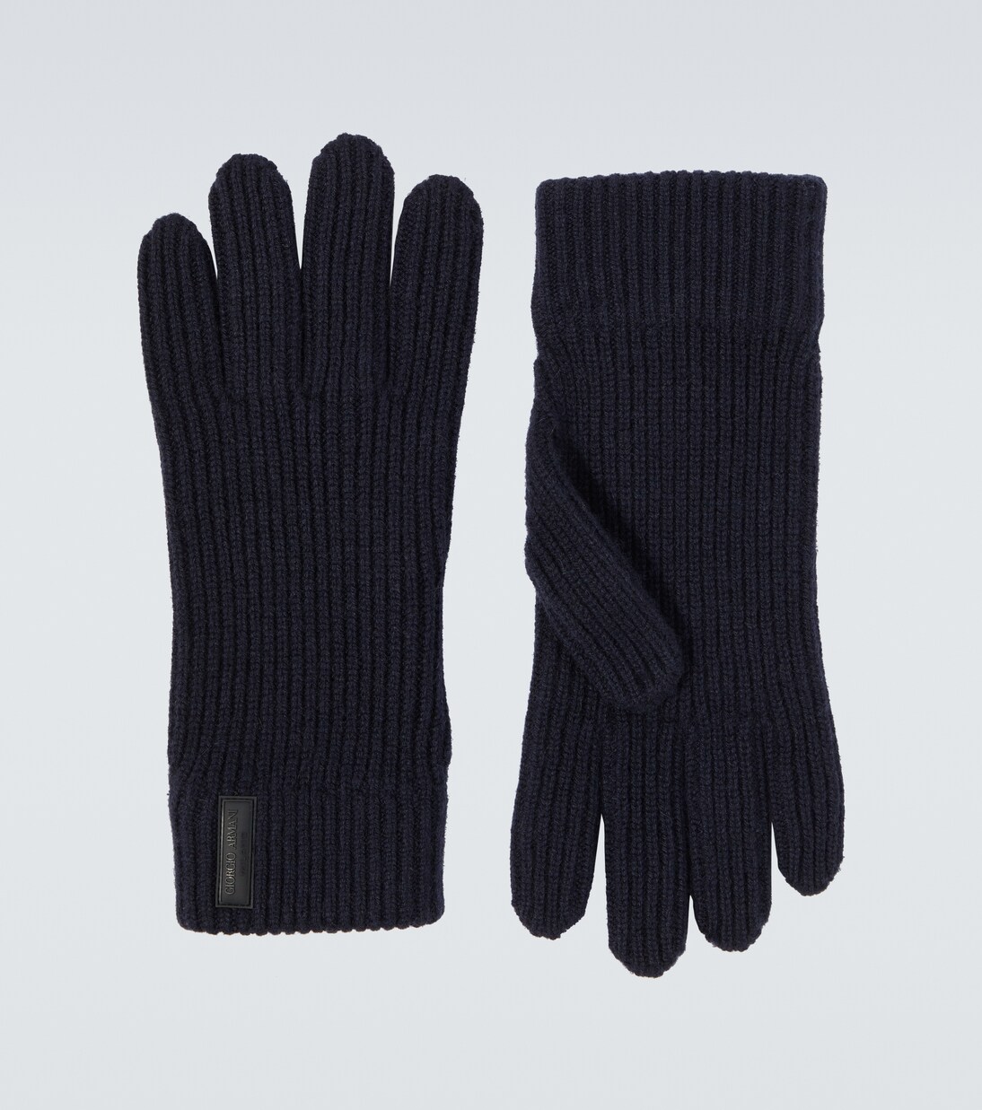 Guantes acanalados de cachemir | Giorgio Armani