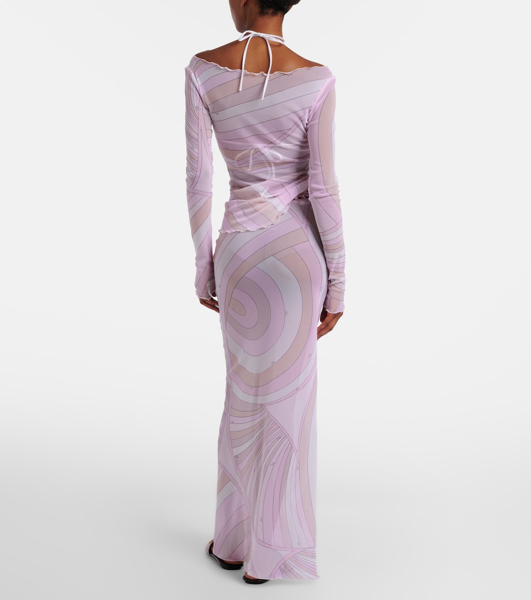 Iride tulle maxi skirt | Pucci