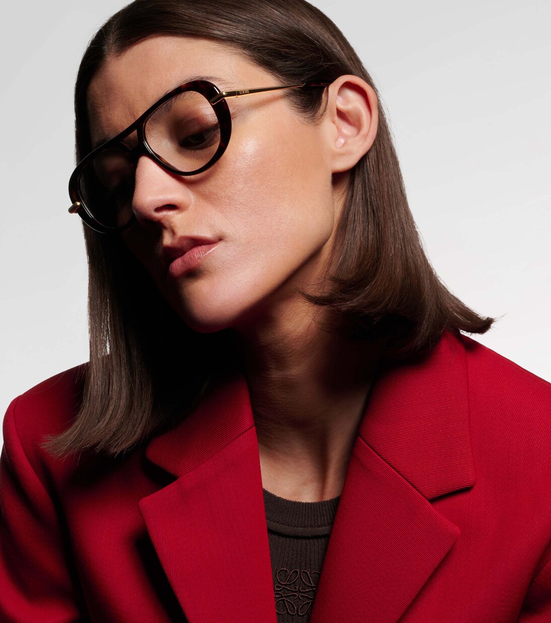 Slim aviator glasses | Loewe